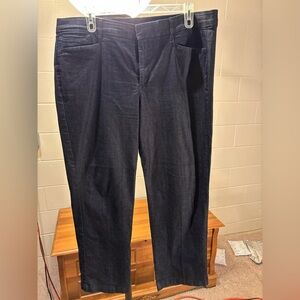 JM Collection Dark Blue Denim Jeans